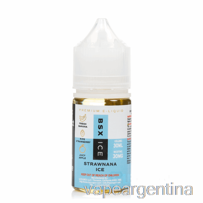 Strawnana Ice - Bsx Salt Series - 30ml 30mg Vape Descartable